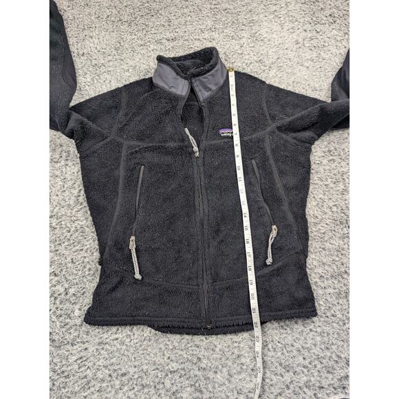 Patagonia Jacket Women Small Black Zip Up Outdoor Classiccore Gorpcore Fleece - Picture 4 of 6